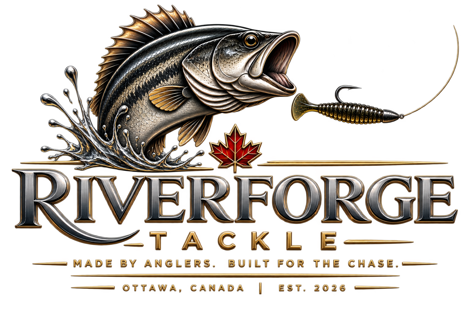 Riverforge Tackle — Made by anglers. Built for the chase.